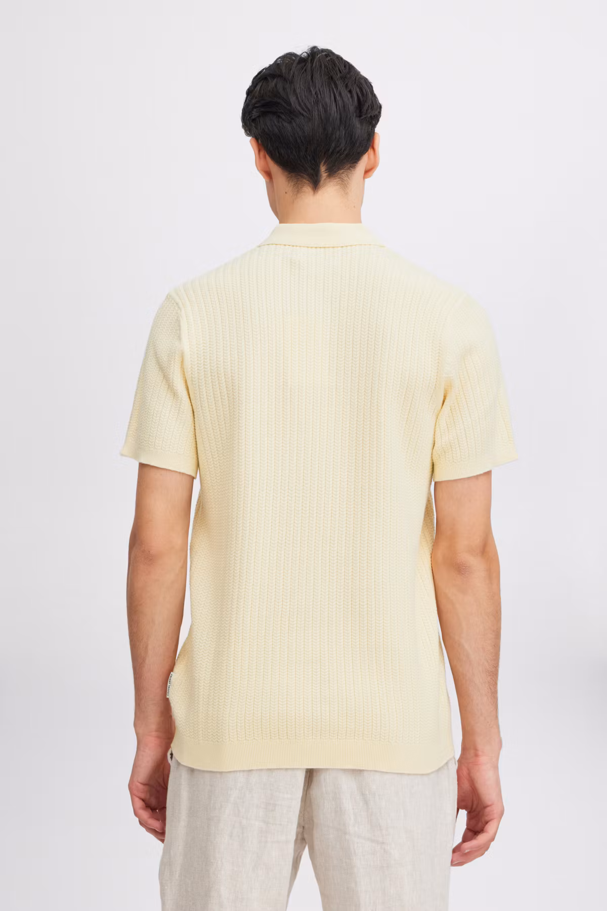 CF - Karl Structured Knit Polo (Sand)