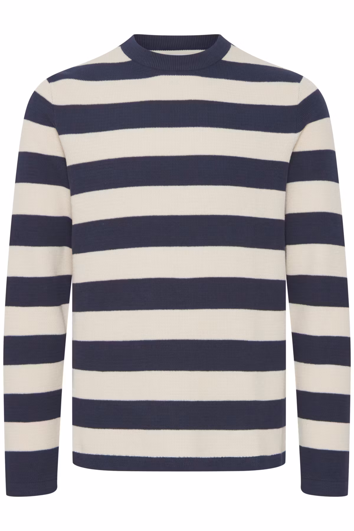 CF - Karl Striped Crew Neck Knit (Dk Navy)