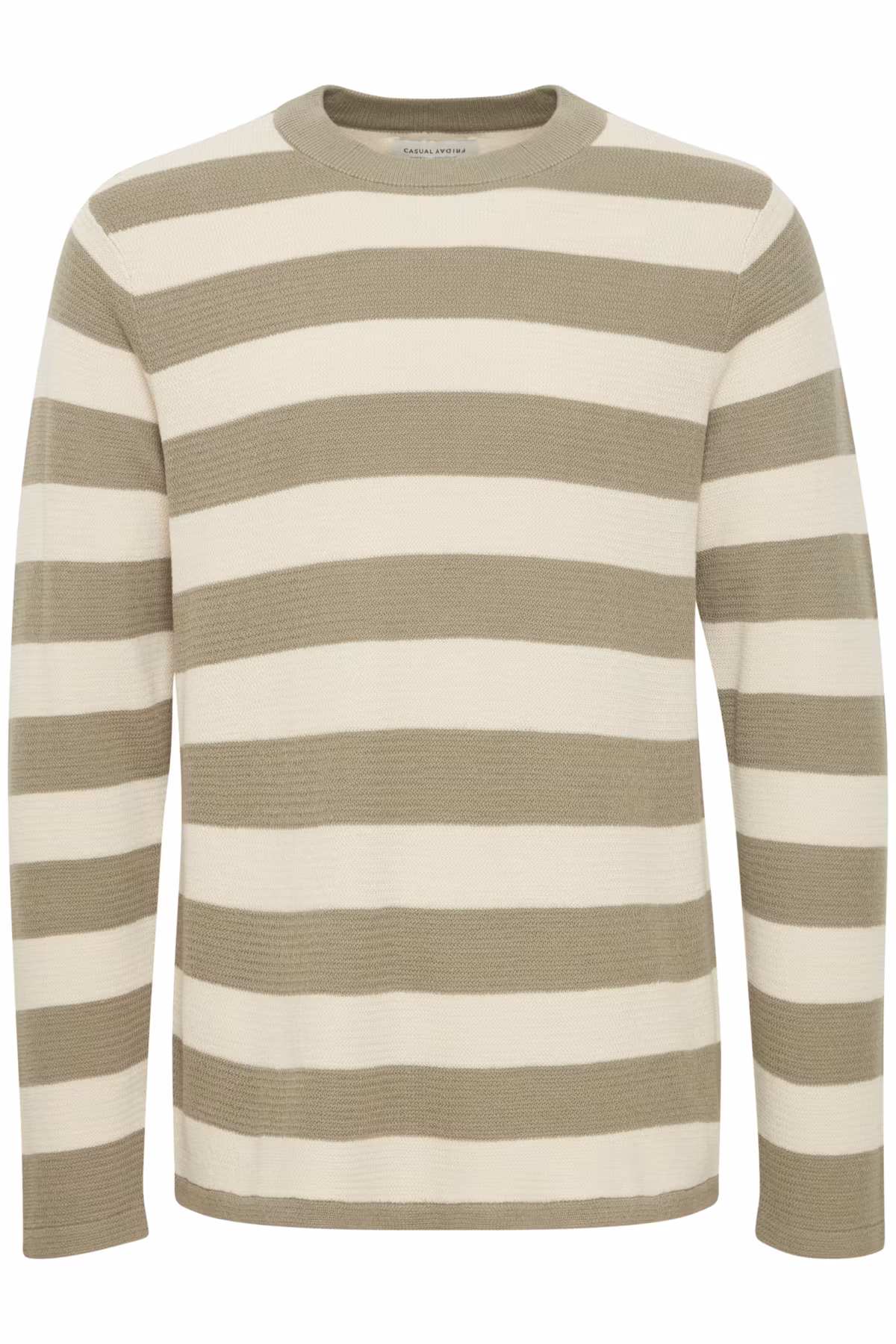 CF - Karl Striped Crew Neck Knit (Vetiver)