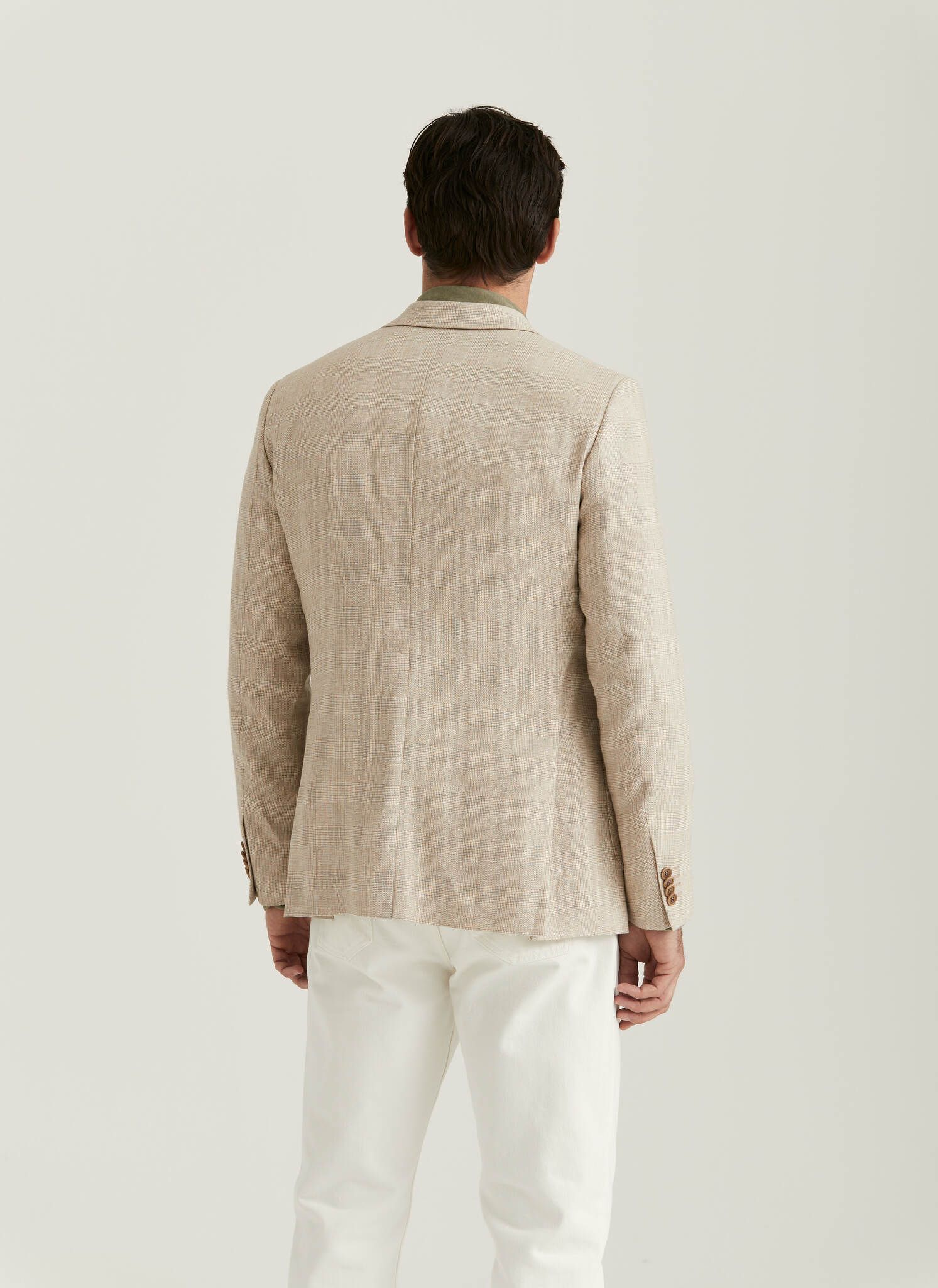 Morris - Archie Glencheck Jkt, Khaki