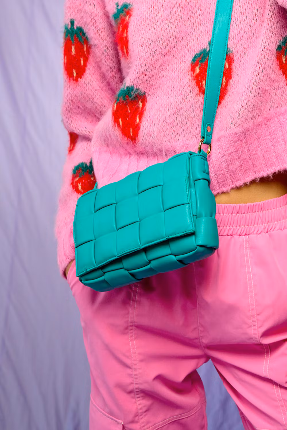 Noella - Brick Bag, Aqua