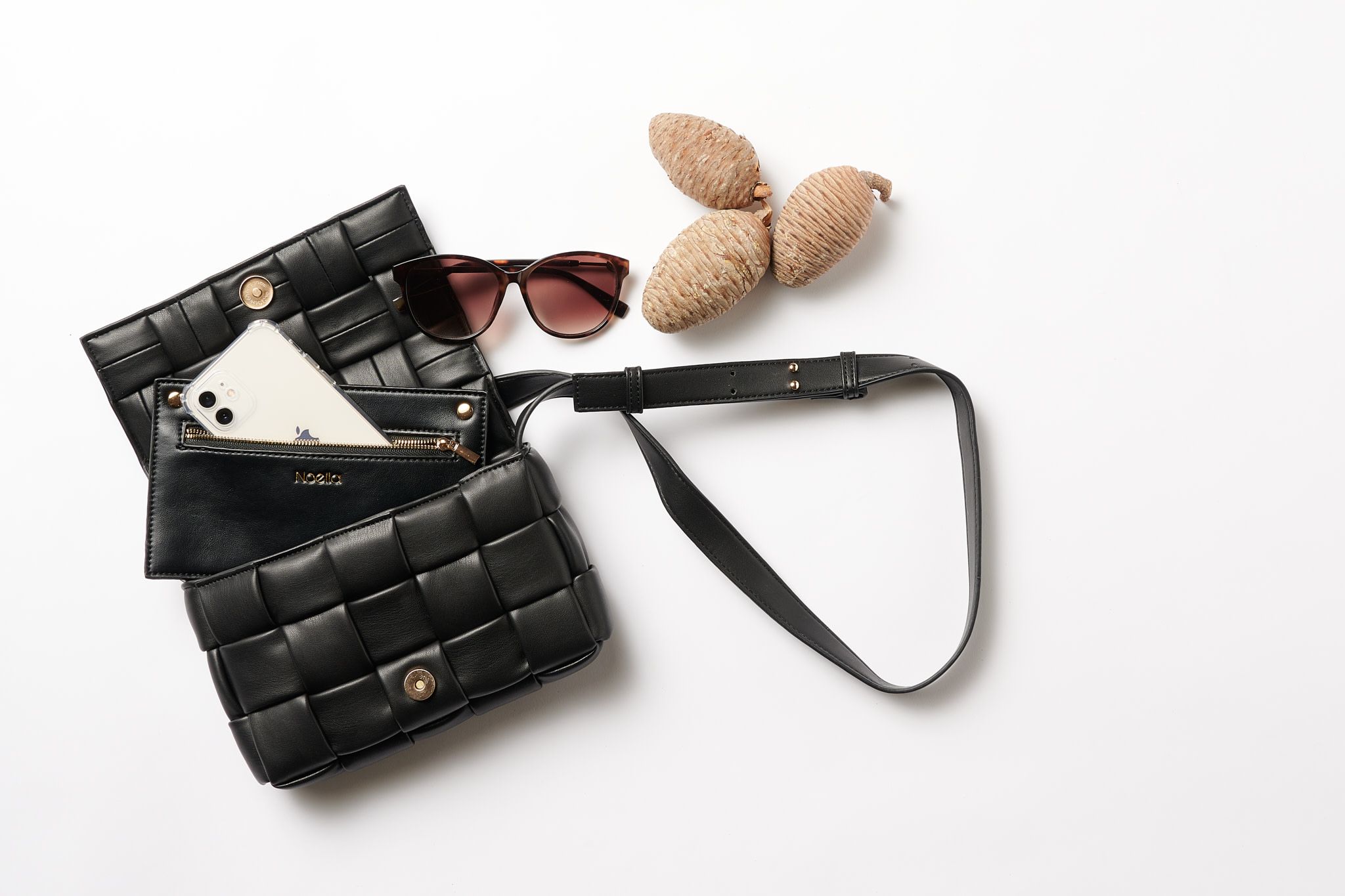 Noella - Brick Bag, Black