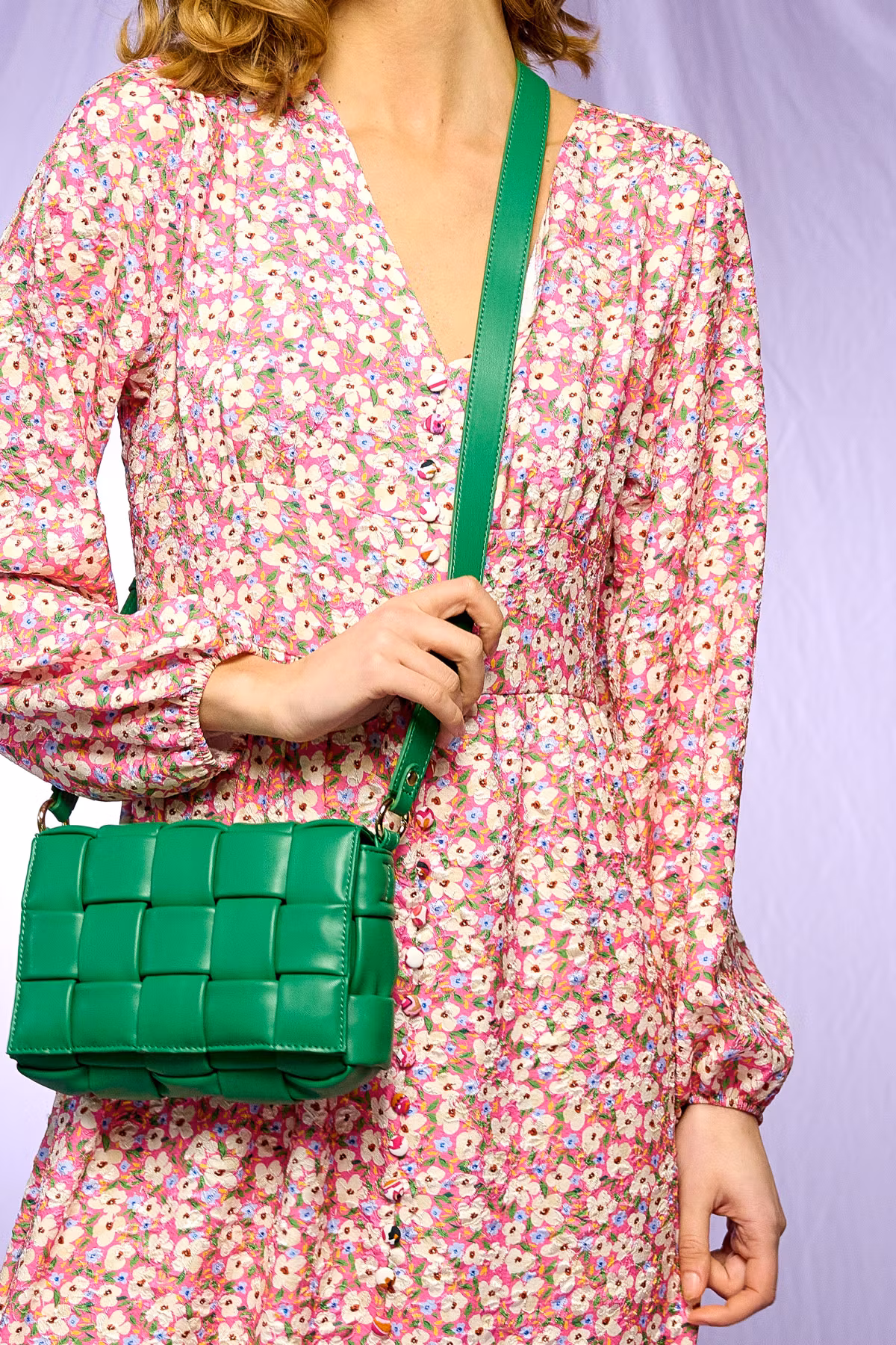 Noella - Brick Bag, Bright Green