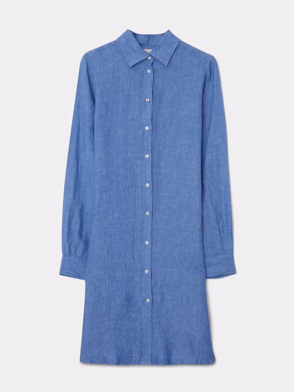 Boomerang - Bea Linen Dress, Blue Nile