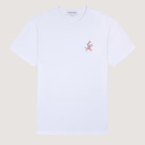 Maison Labiche - Pop In Court Crocodile Tennis, White