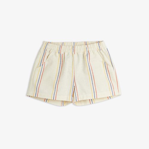 Mini Rodini - Stripe y/d woven shorts, Offwhite