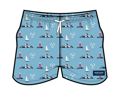 Peca - Marstrand Swimshorts (Stone Blue)