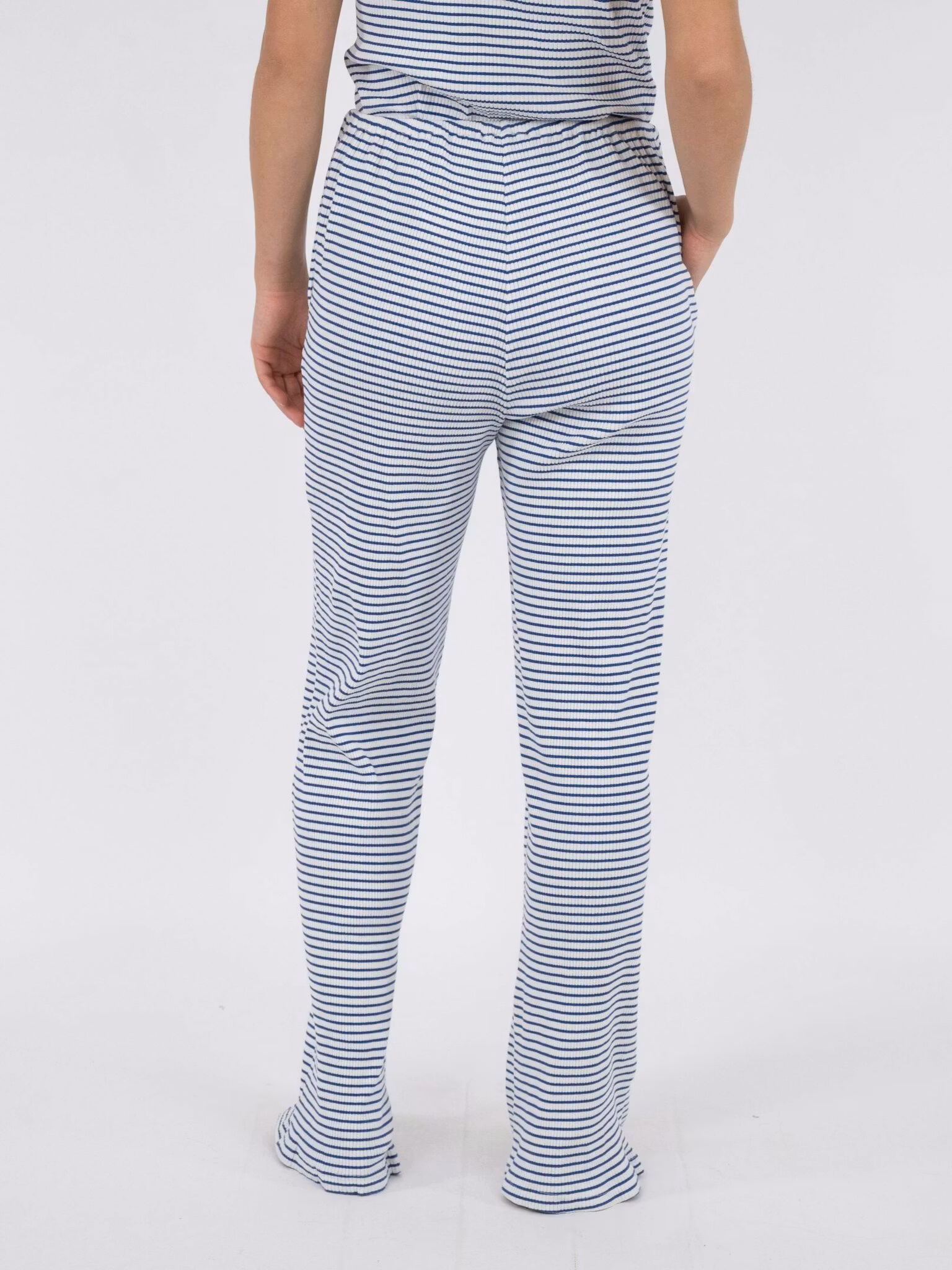 Neo Noir - Geri Stripe Pants (Blue)
