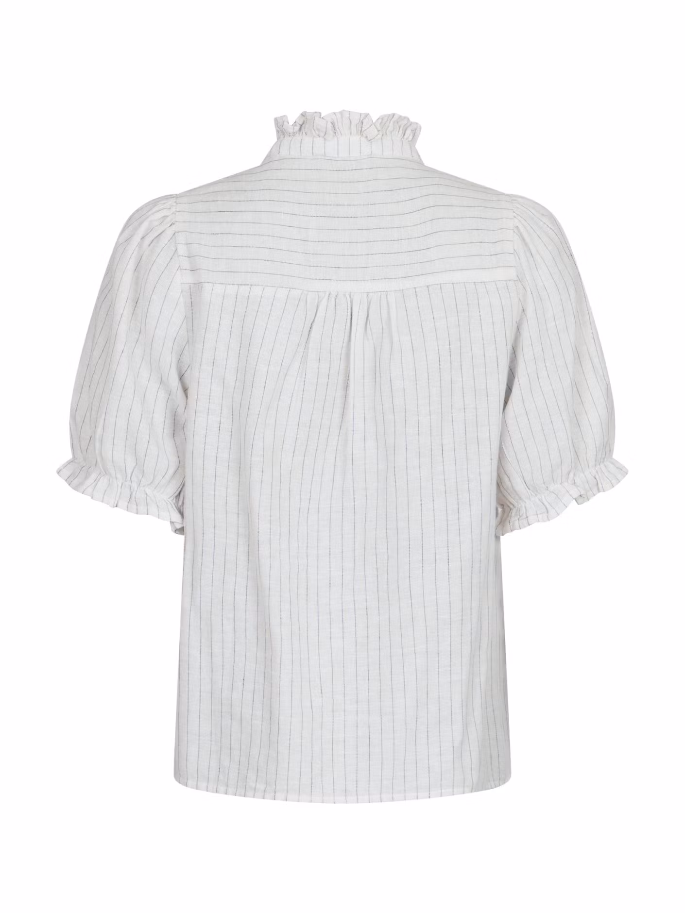 Neo Noir - Odesa Simple Stripe Blouse (Offwhite)
