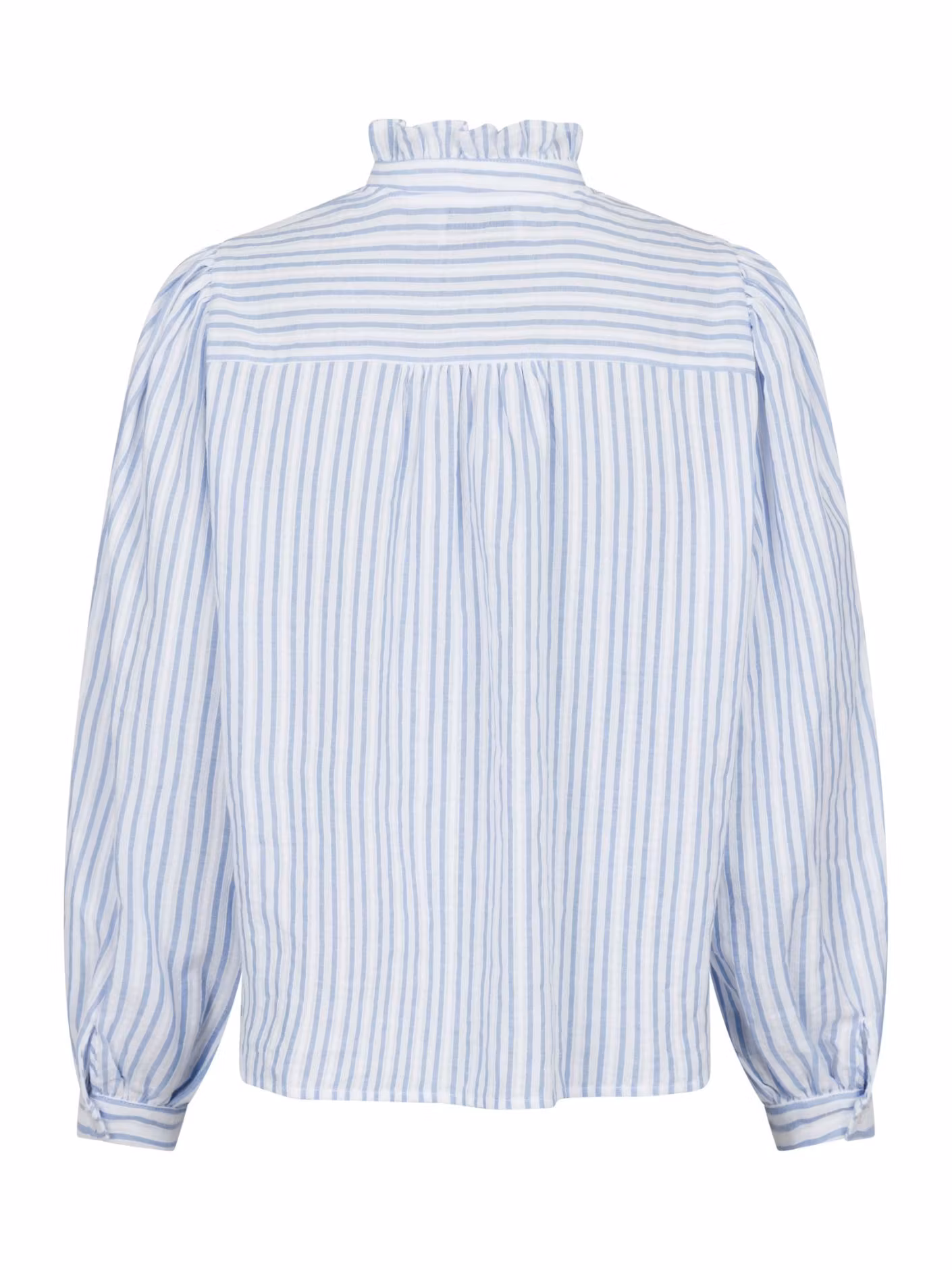 Neo Noir - Johanne Stripe Blouse (Light Blue)