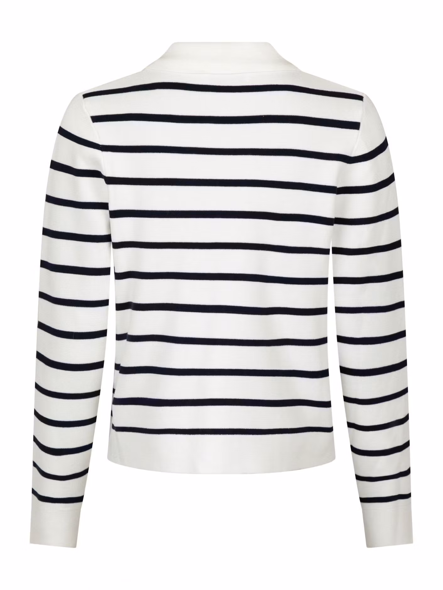 Neo Noir - Tippi Knit Stripe Cardigan (White/ Navy)