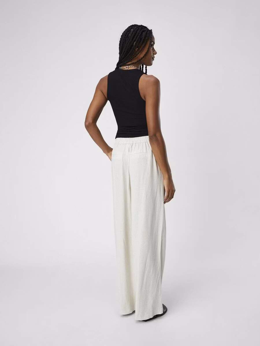 Object - OBJSANNE ALINE WIDE PANT (Sandshell)