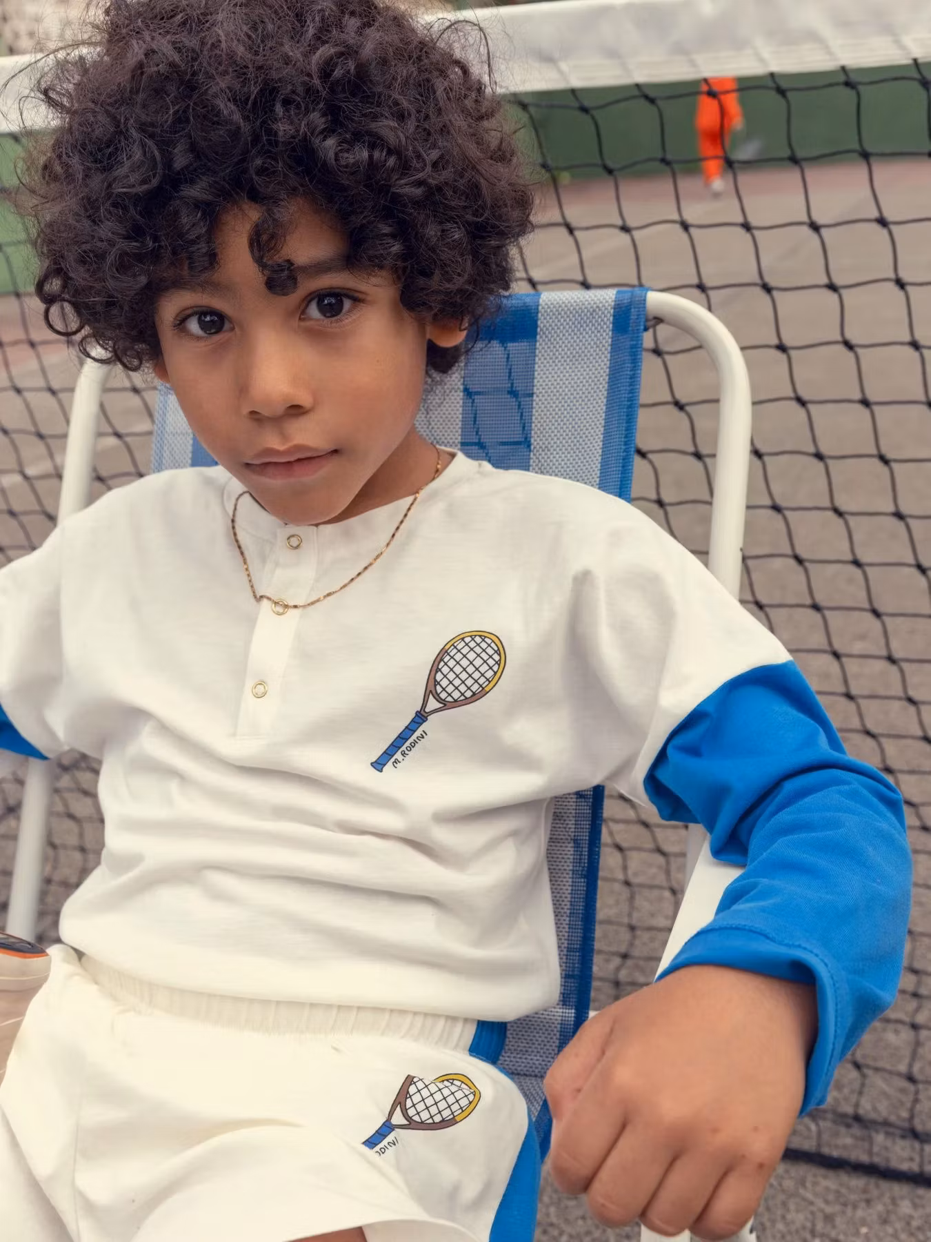 Mini Rodini - Tennis sp grandpa (White)