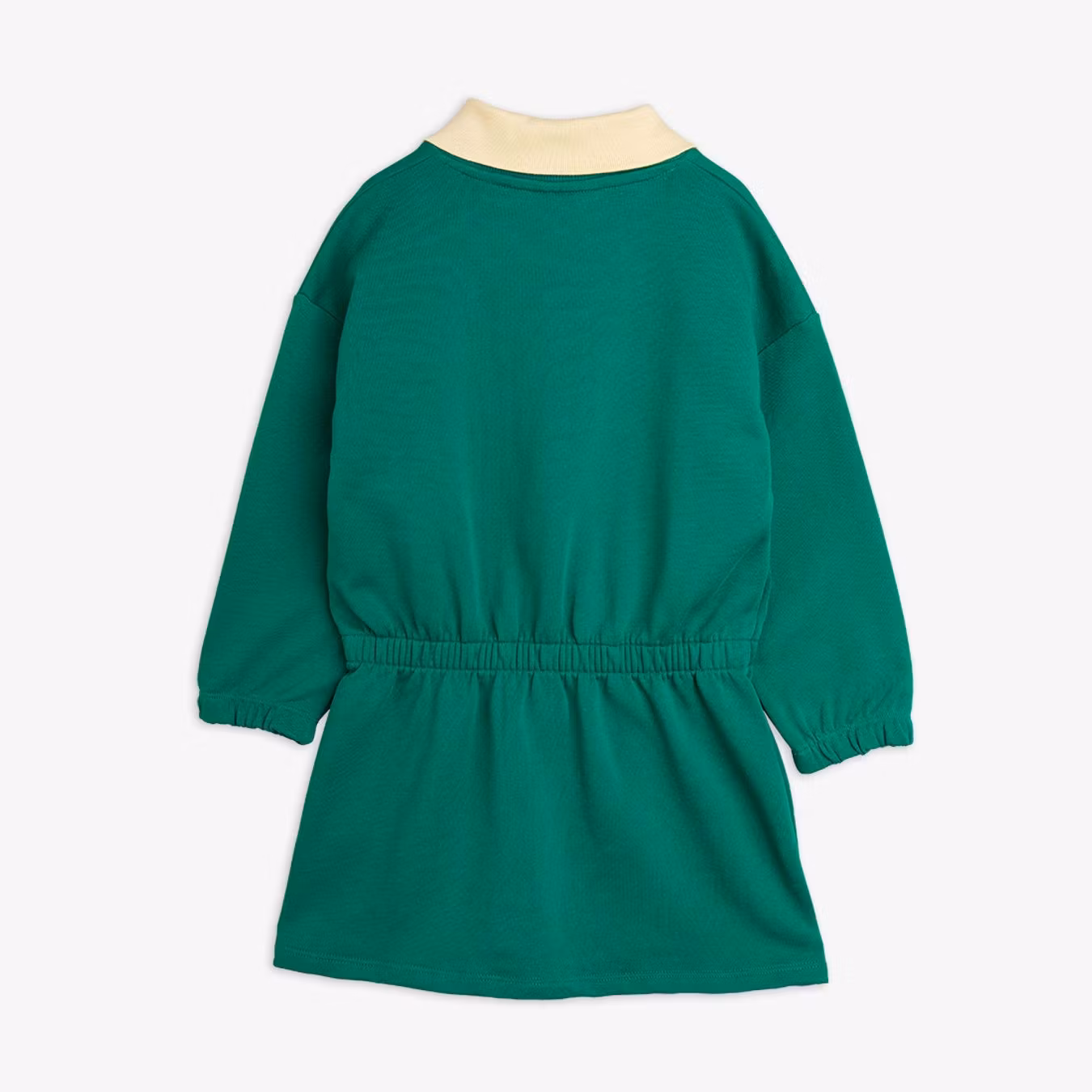 Mini Rodini - Tennis application collar sweatdress (Green)