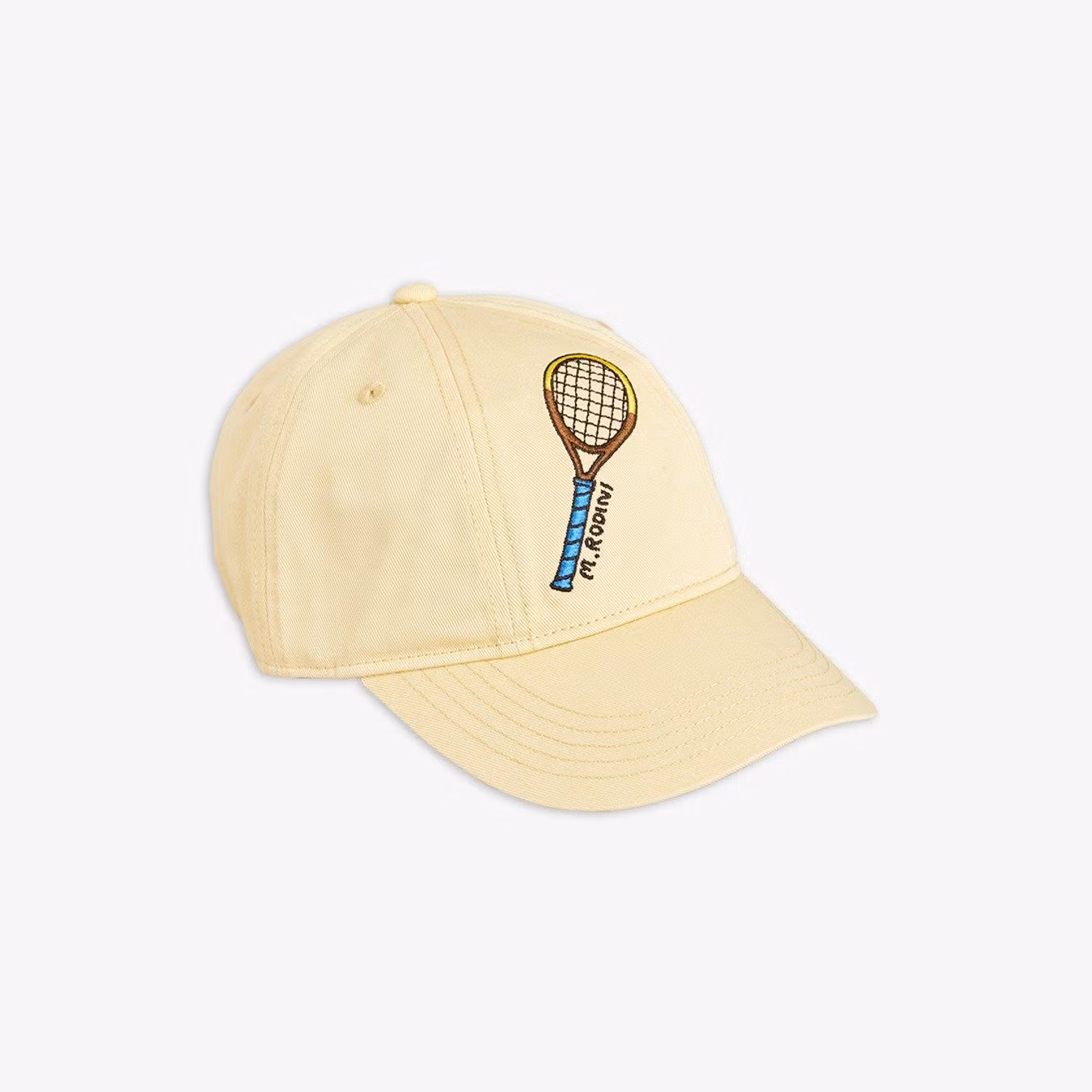 Mini Rodini - Tennis emb cap (Yellow)