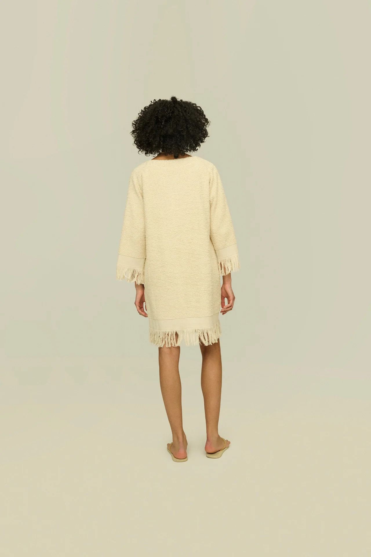 OAS Company - Ecru Odilia Terry Dress