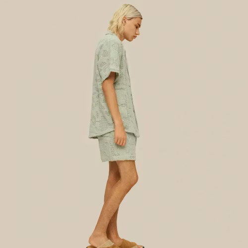Oas Company - Galbanum Crochet Shorts