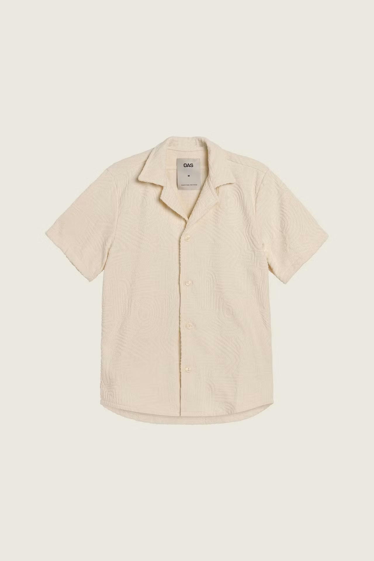 Oas Company - Cream Golconda Cuba Terry Shirt