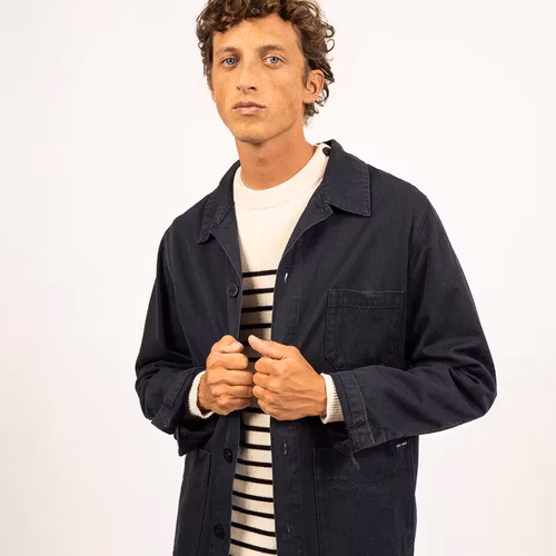Saint James - Sirocco Fisherman's Jacket (Navy)