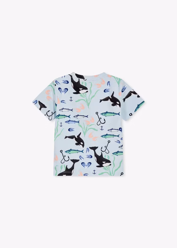 EmmaMalena - T-shirt Barn Mix (Blue)