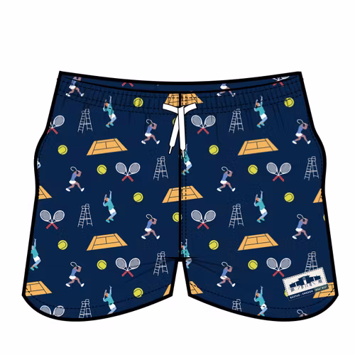 Peca - Båstad Tennis Swimshorts (Navy)