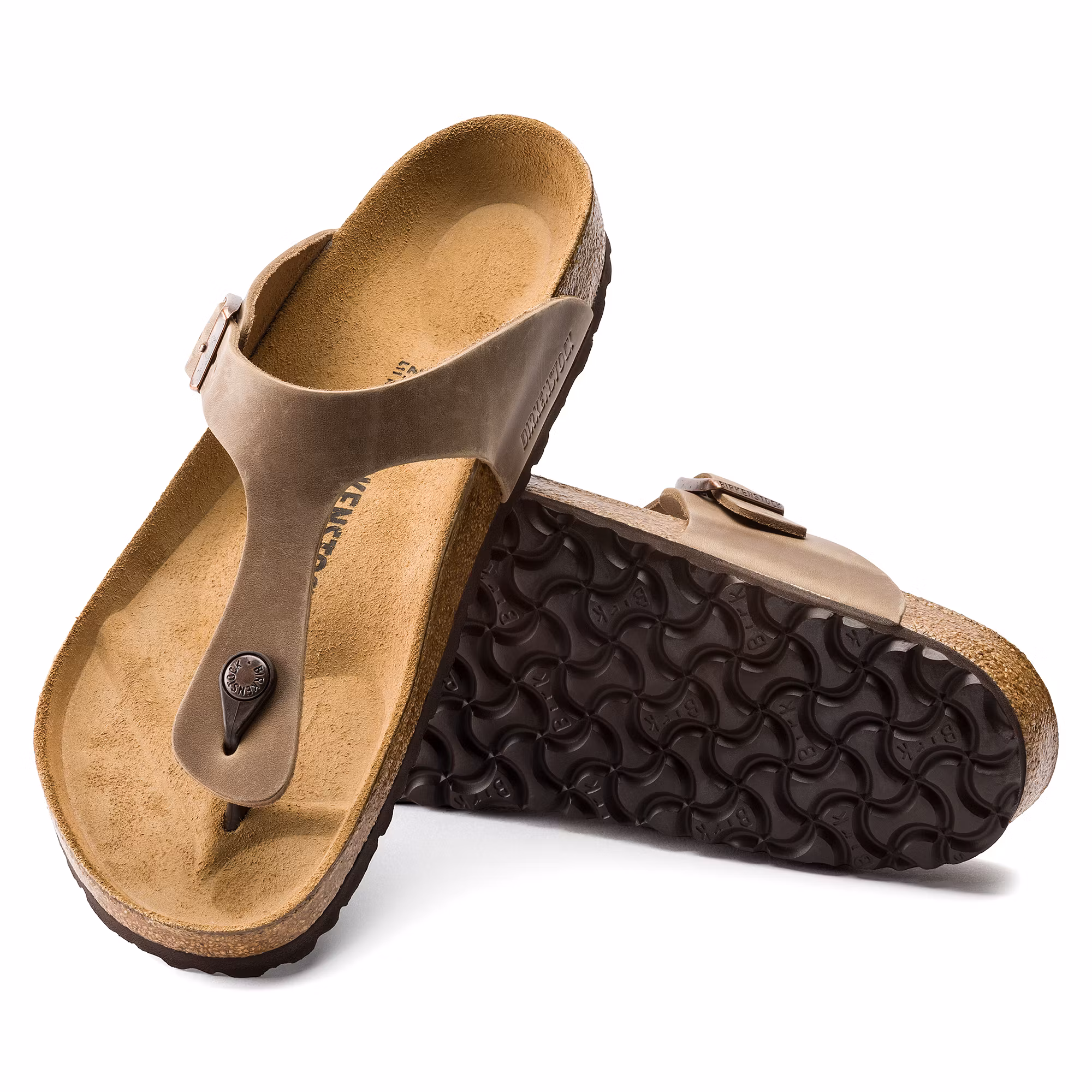 Birkenstock - GIZEH OILED LEATHER (Tobacco Brown)