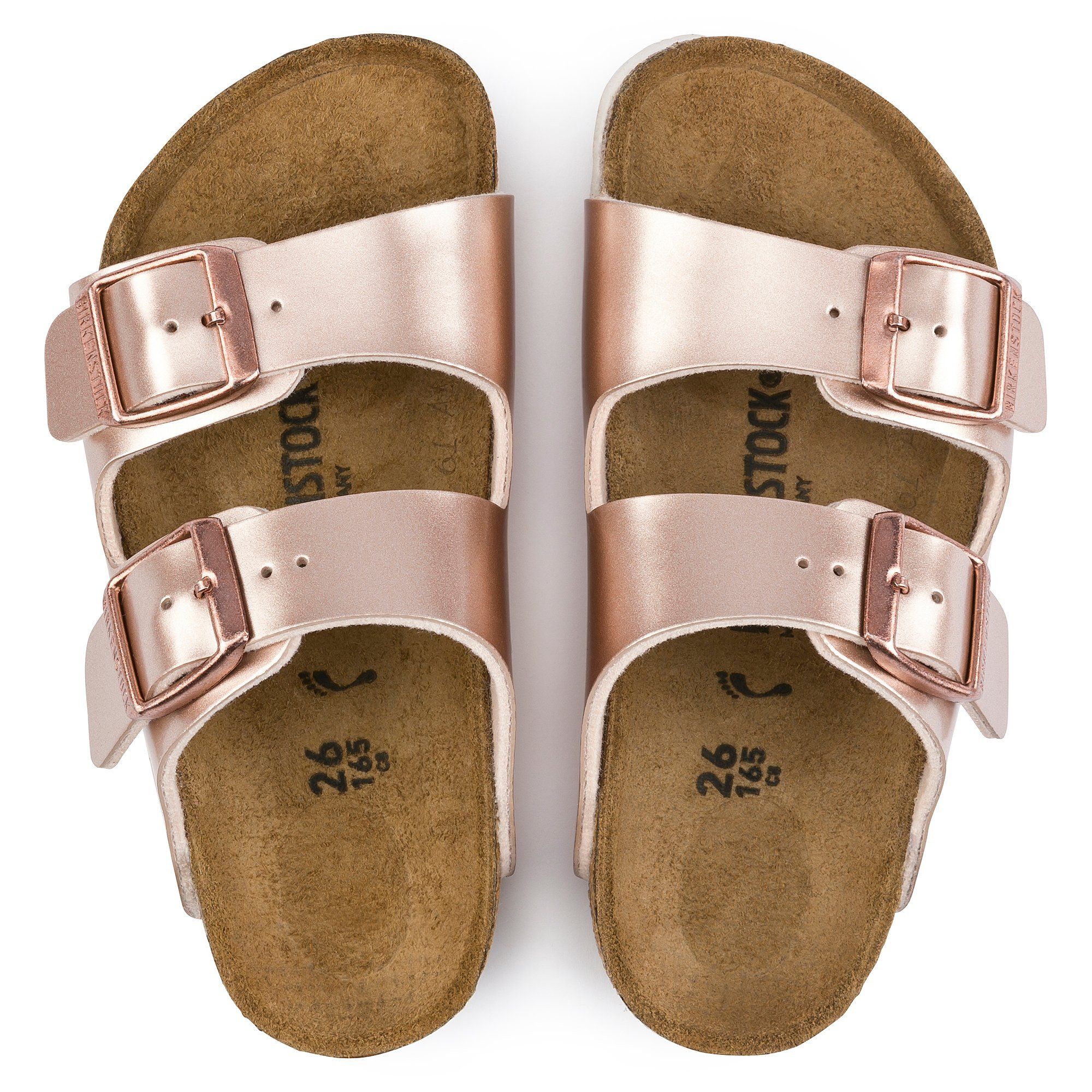 Birkenstock - ARIZONA BIRKO-FLOR (Electric Metallic Cooper)