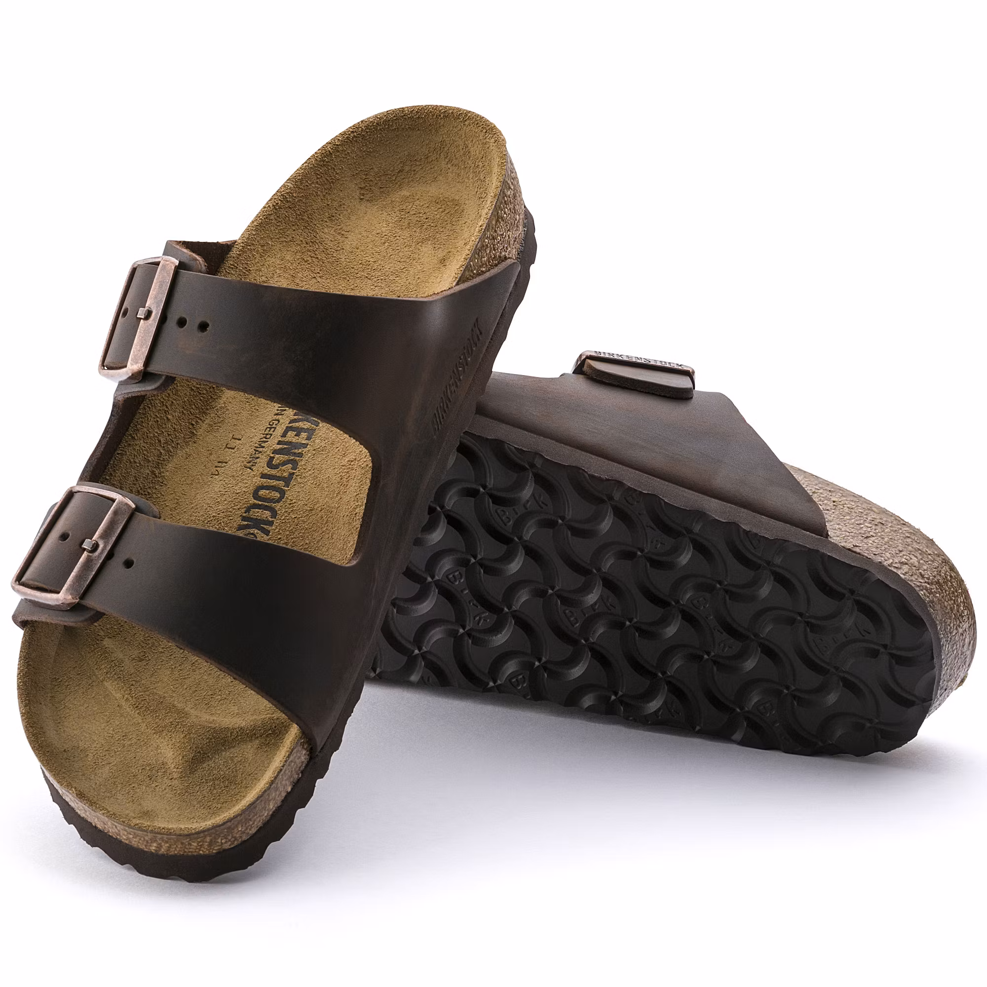 Birkenstock - Arizona Oiled Leather, Regular (Habana)