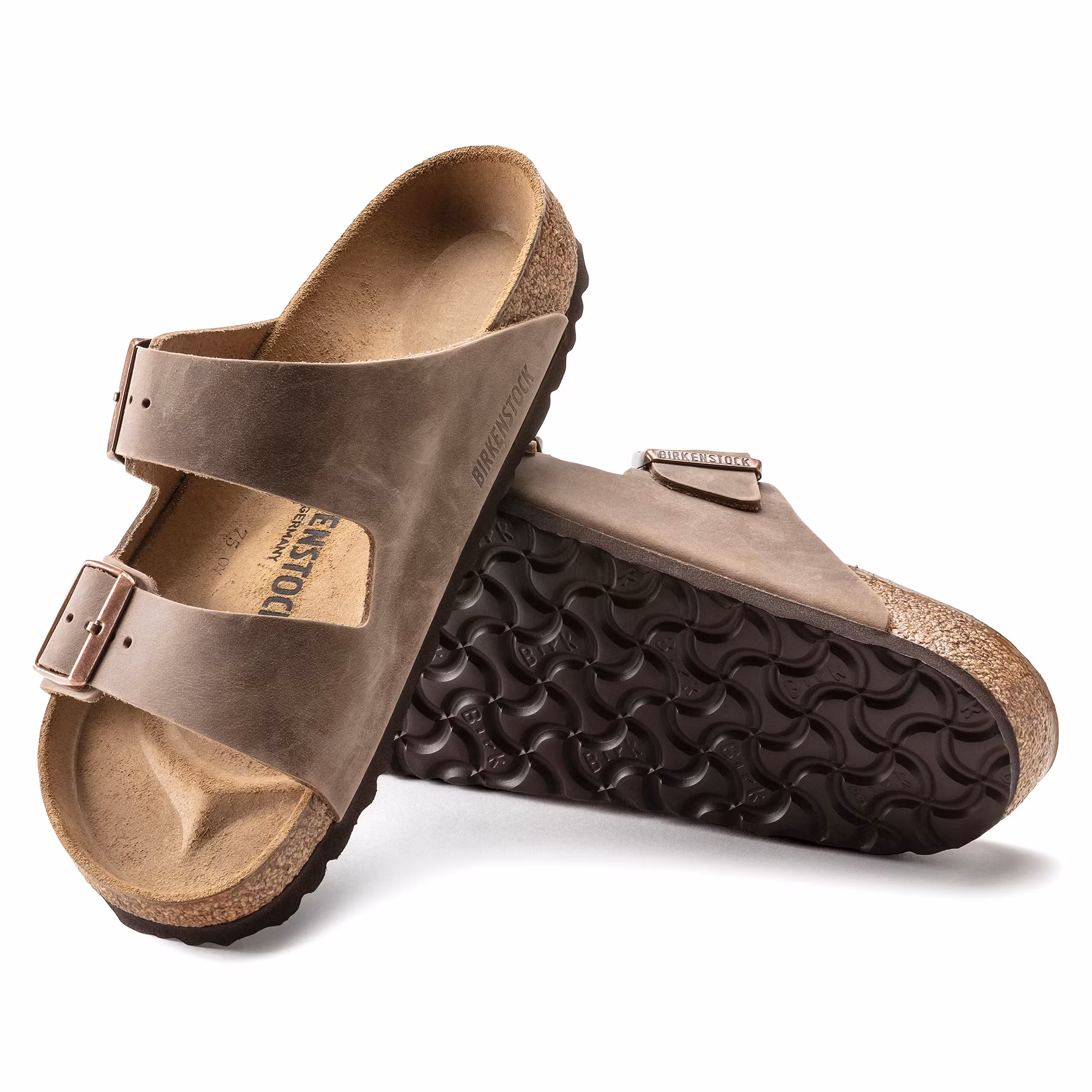 Birkenstock - Arizona Oiled Lether Narrow (Tabacco Brown)