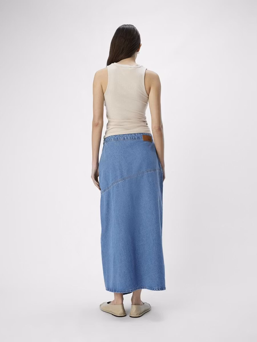 Object - OBJHUMINA MW RE SKIRT (Medium Blue)