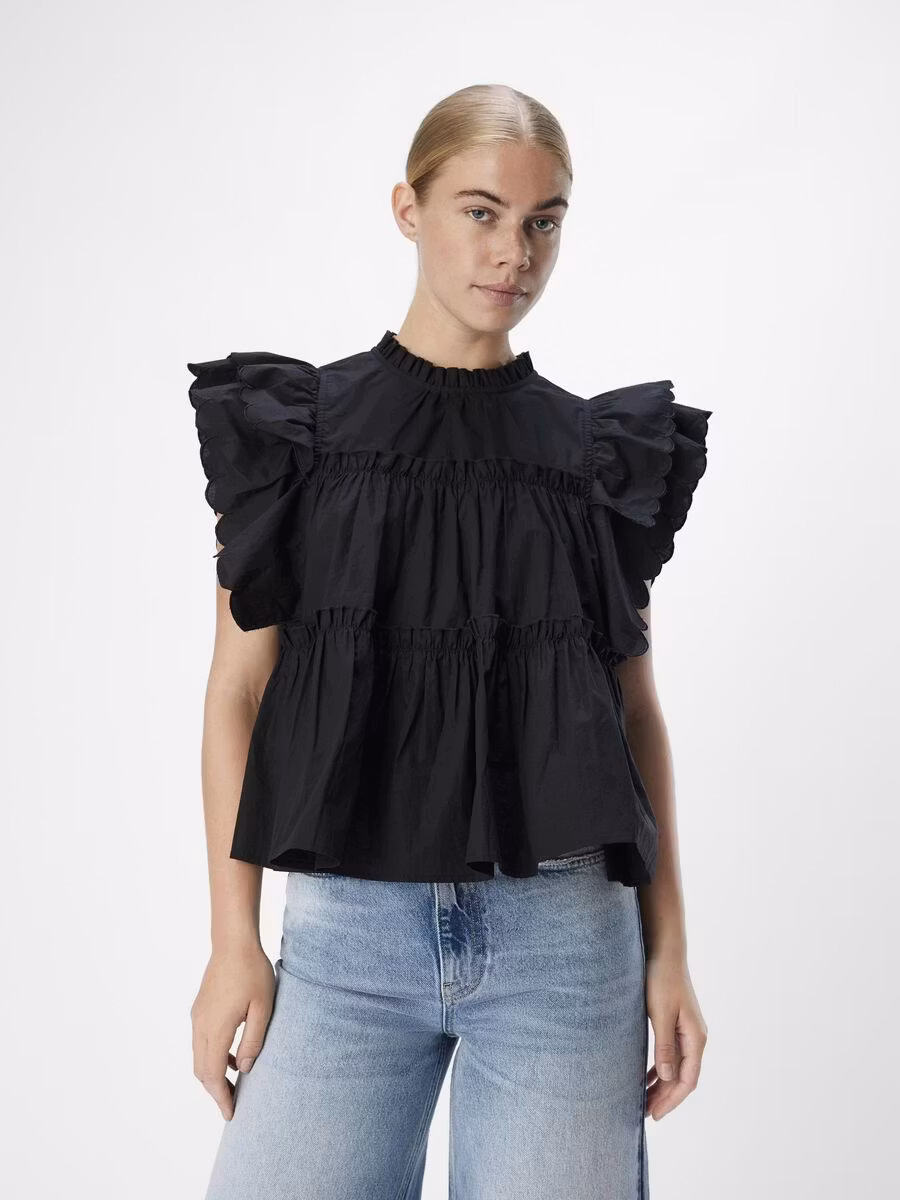 Object - OBJHOPE S/L TOP (Black)
