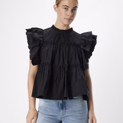 Object - OBJHOPE S/L TOP (Black)
