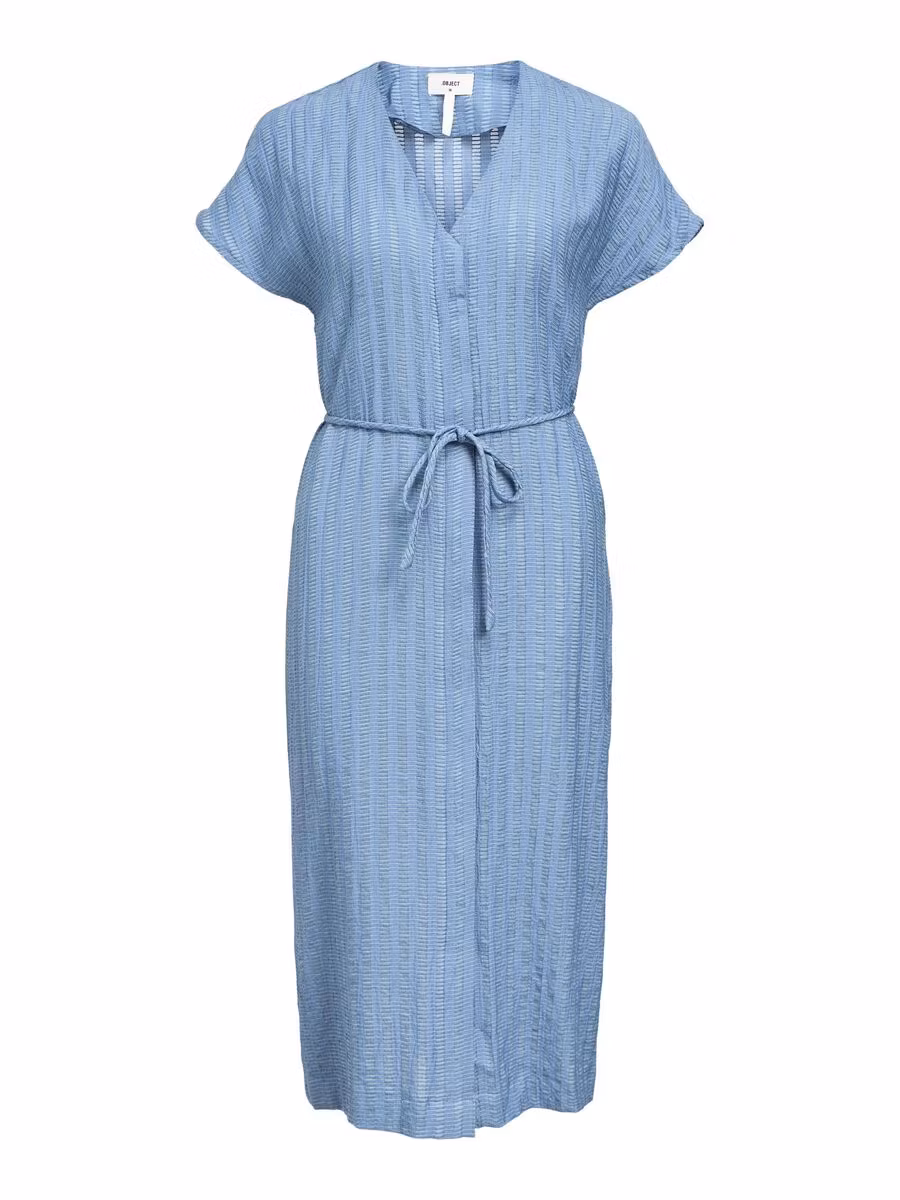 Object - OBJAMANDA RE S/L DRESS (Dk Denim)