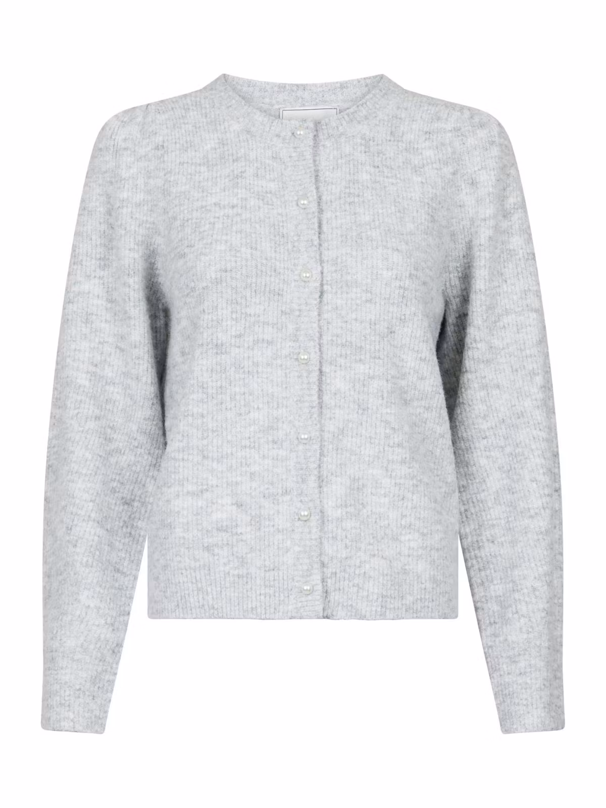 Neo Noir - Nuna Knit Cardigan (Light Gre Mel.)