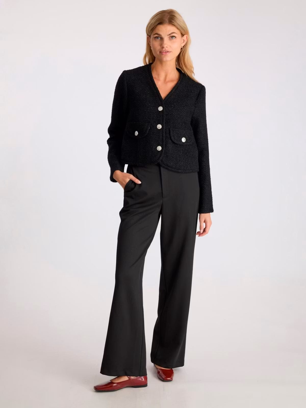 Neo Noir - Manua Boucle Jacket (Black)