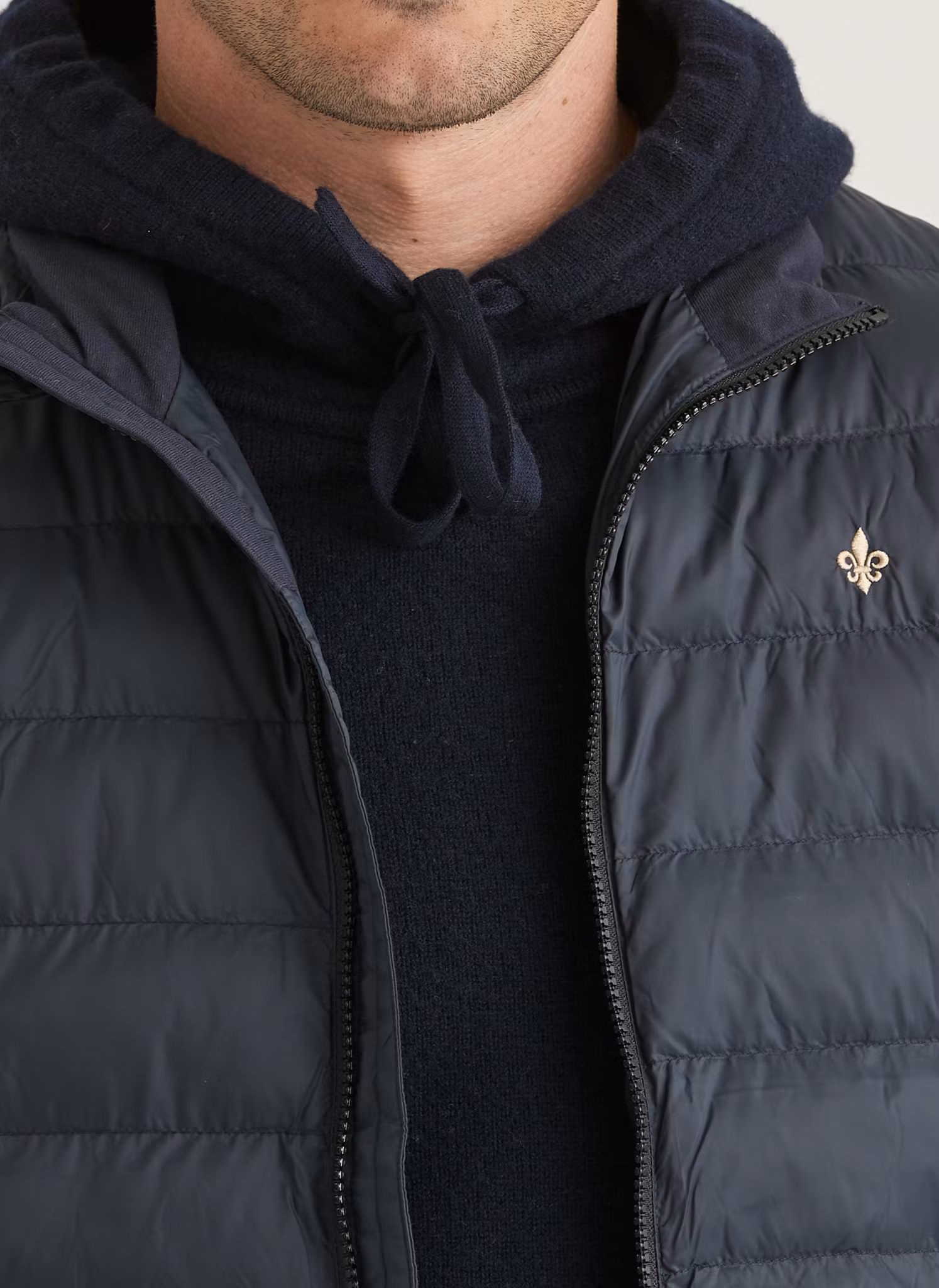 Morris - Norfolk Liner Vest (Blue)