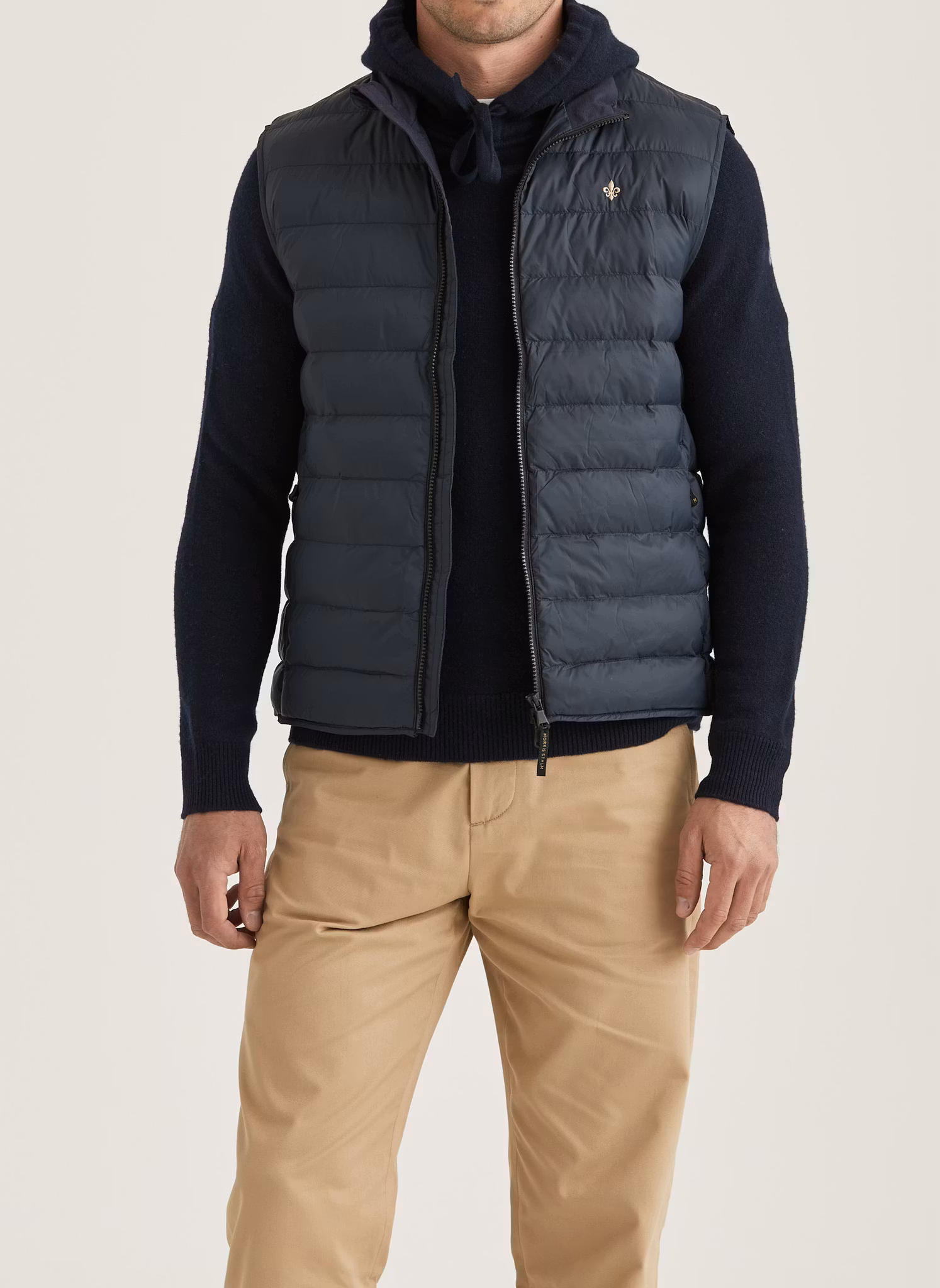 Morris - Norfolk Liner Vest (Blue)