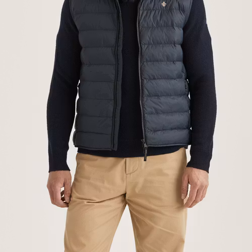 Morris - Norfolk Liner Vest (Blue)
