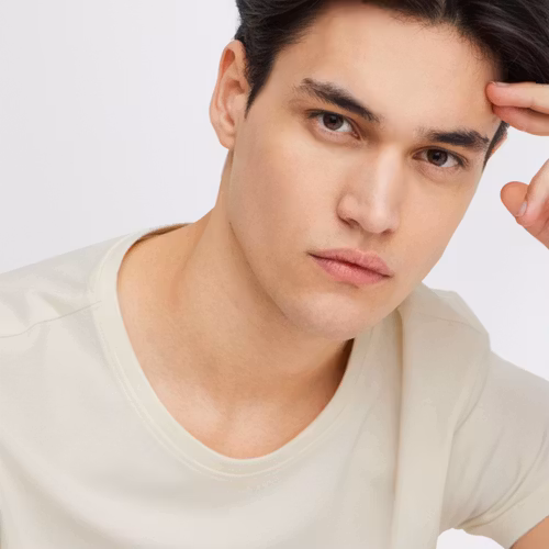 Casual Friday - CFDAVIDE crew neck tee (White Asp)