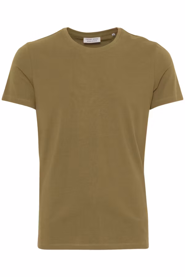Casual Friday - CFDAVIDE crew neck tee (Olive)
