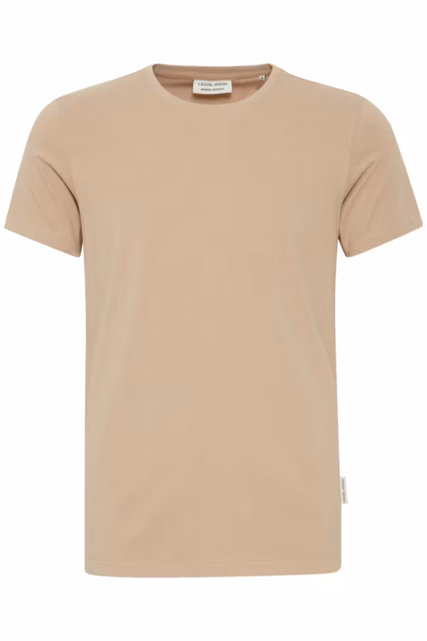 Casual Friday - CFDAVIDE crew neck tee (Beige)