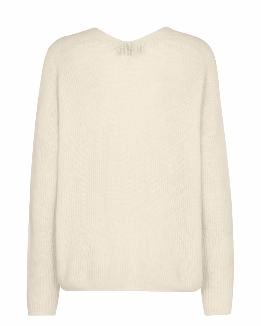Mos Mosh - MMThora V-Neck Knit (Ecru)