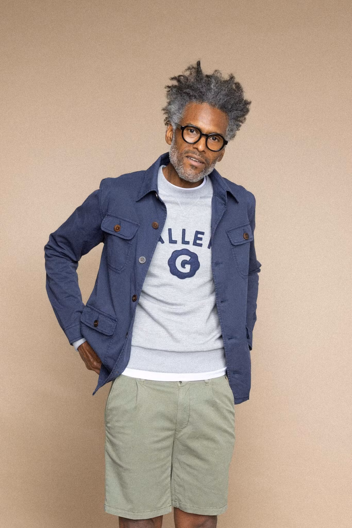Mos Mosh Gallery - Dam Darwin Field Jacket (Salute Navy)