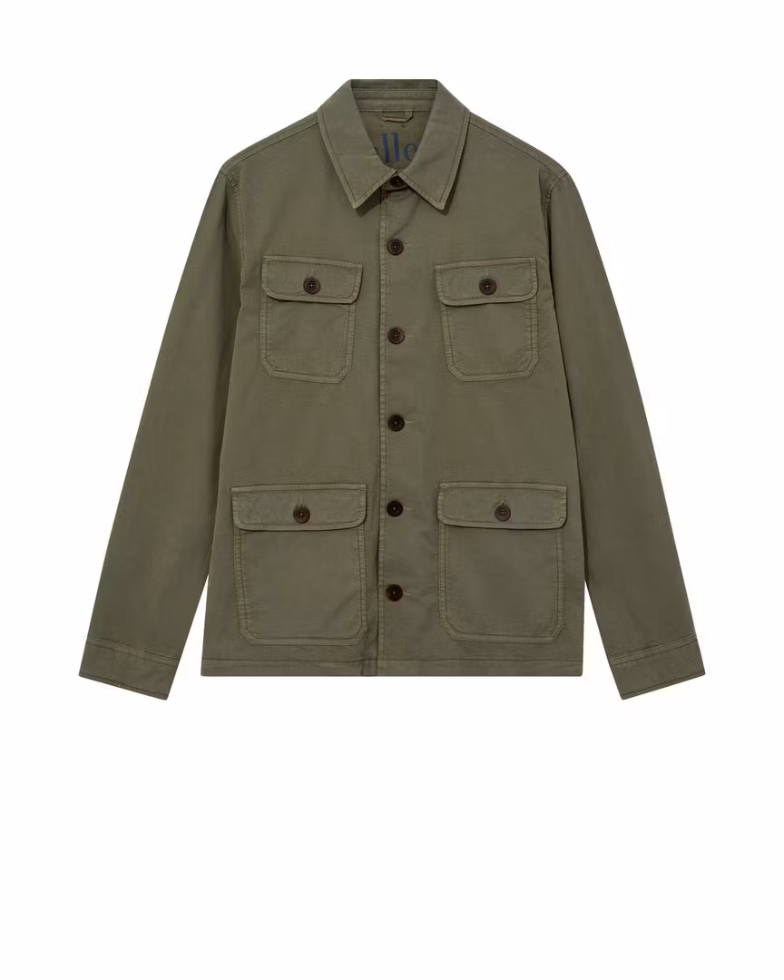 Mos Mosh Gallery - Dam Darwin Field Jacket (Oliove Green)