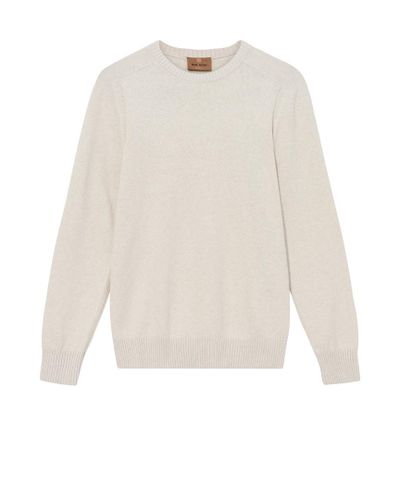Mos Mosh Gallery - MMGJake Crew Neck Knit (New Sand Melange)