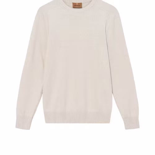 Mos Mosh Gallery - MMGJake Crew Neck Knit (New Sand Melange)