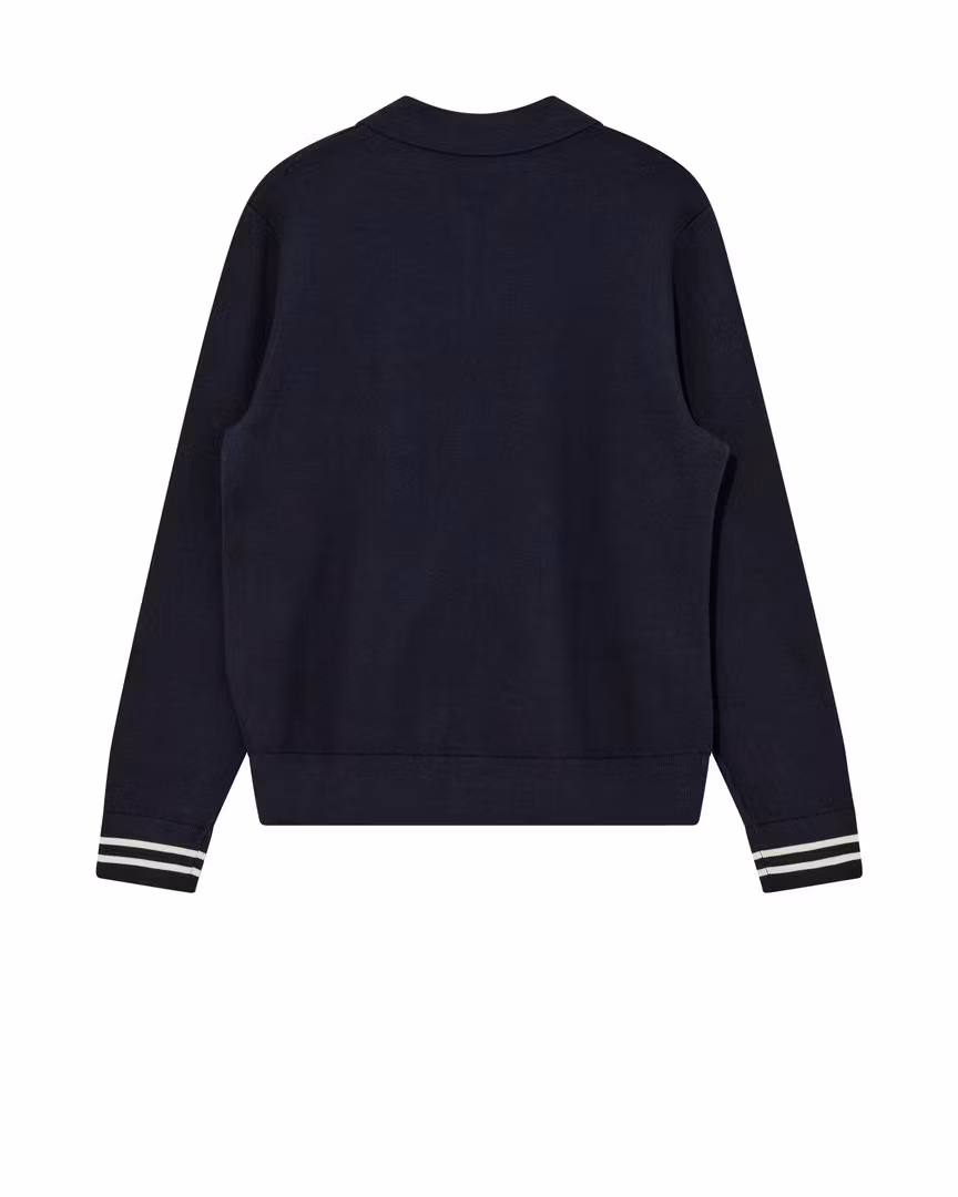 Mos Mosh Gallery - MMGBalm College Cardigan Knit (Salute Navy)