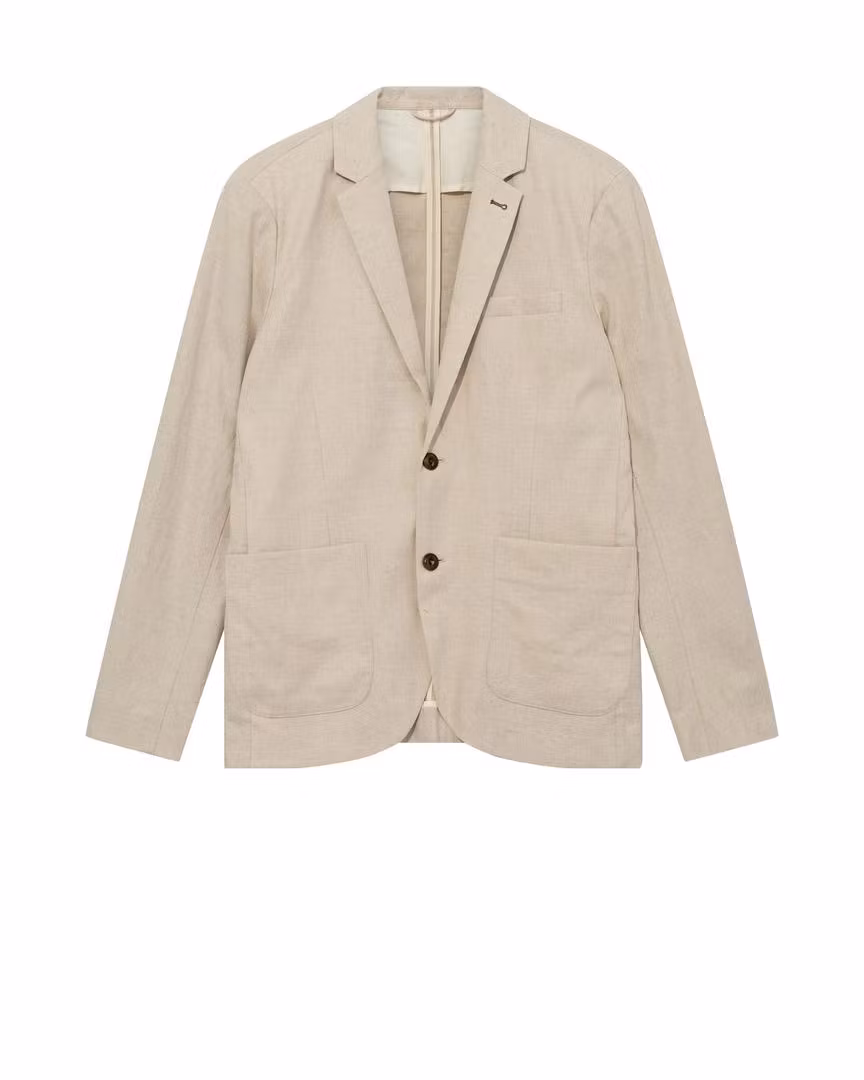 Mos Mosh Gallery - MMGWilliams Plage Blazer (Ecru Mel.)