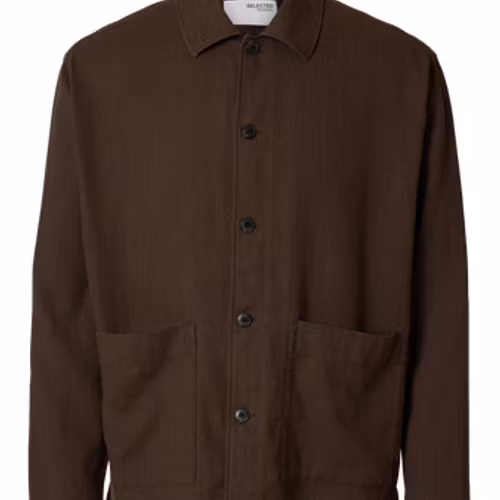 Selected Homme - Relax Tony Formel Overshirt (Navy)