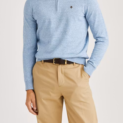 Morris - Randall Half Zip (Light Blue)